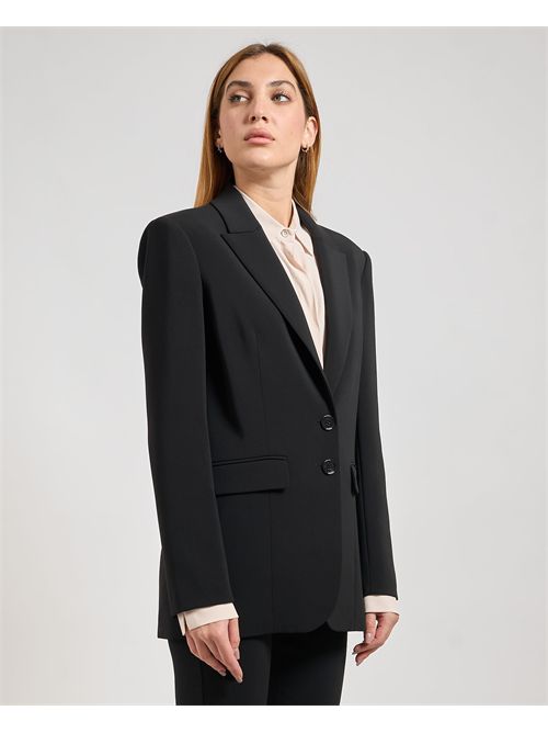 Blazer oversize donna Patrizia Pepe in crêpe PATRIZIA PEPE | 8S1456-A6F5K103